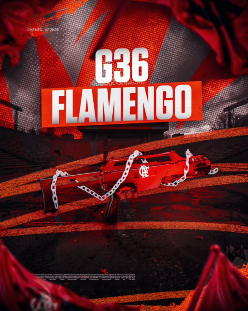 SKIN G36 FLAMENGO