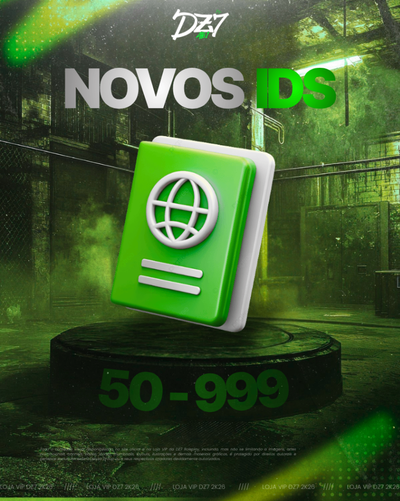 NOVOS IDs - 50 ao 999