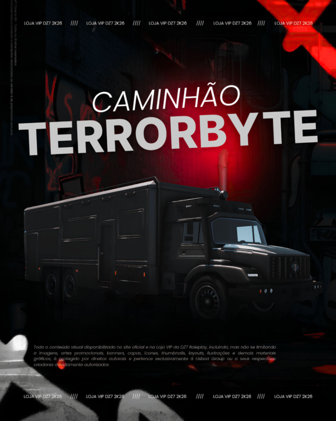 CAMINHÃO TERRORBYTE - 30 DIAS