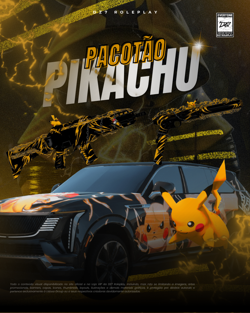 PACOTÃO PIKACHU