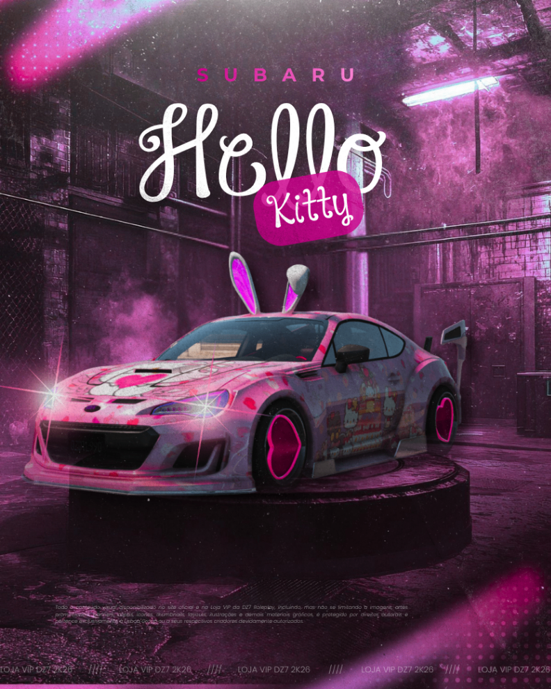 SUBARU HELLO KITTY