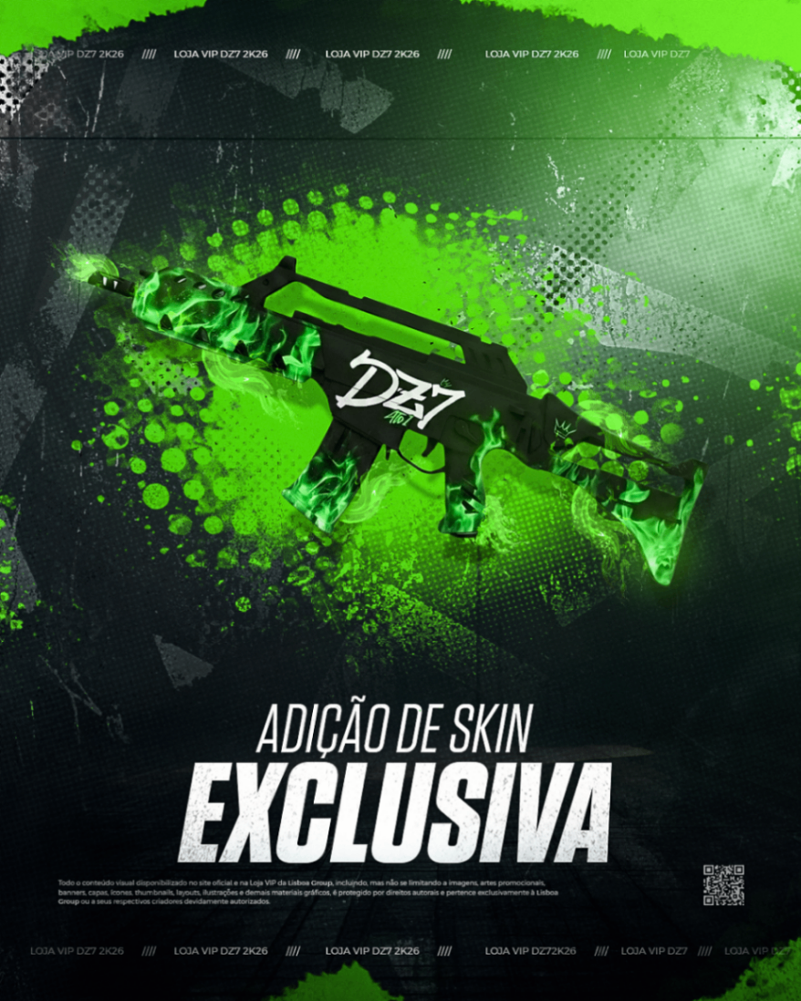 ADIÇÃO SKIN DE ARMA EXCLUSIVA