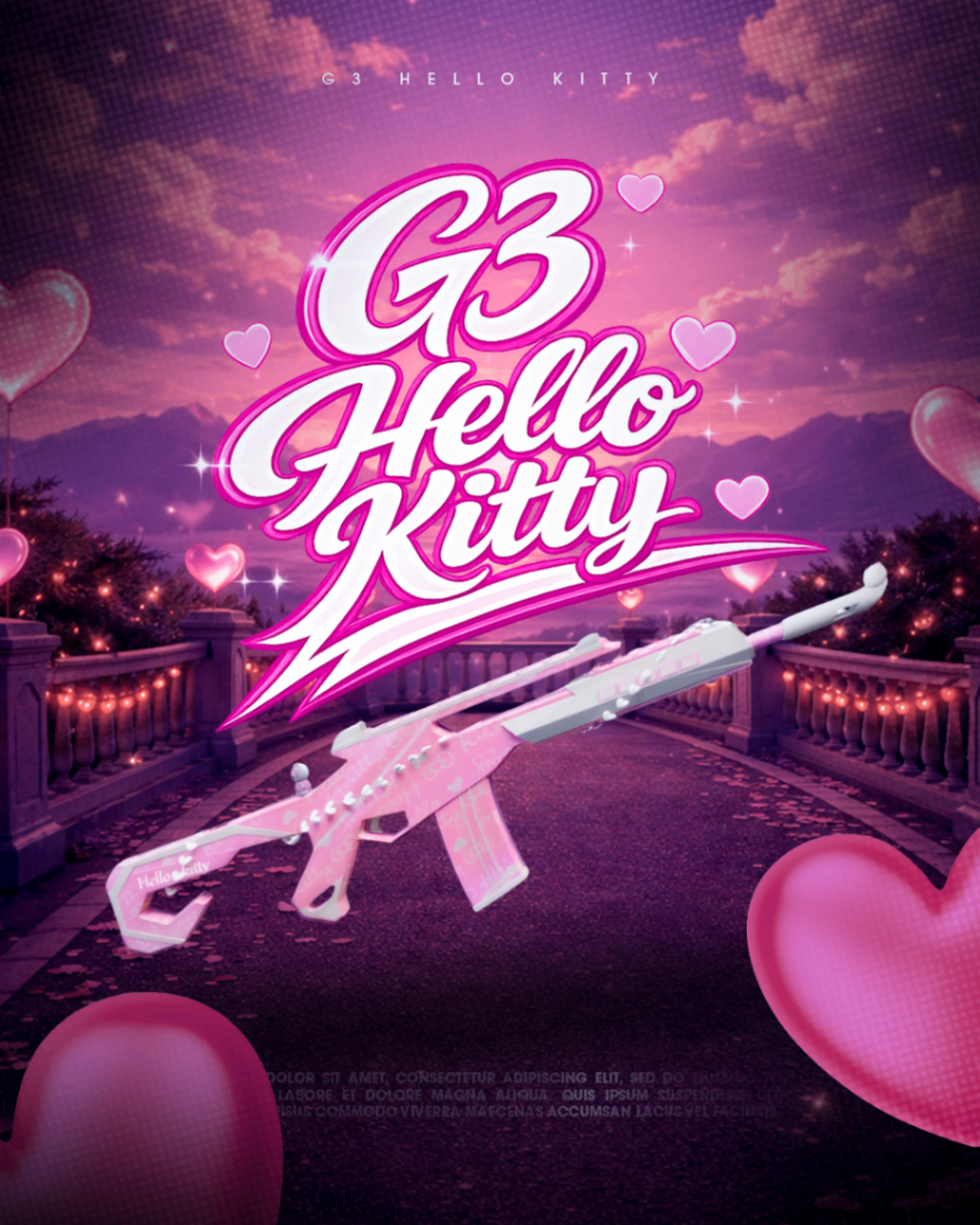 SKIN G3 HELLO KITTY