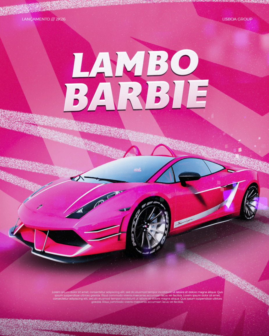 LAMBORGHINI  BARBIE