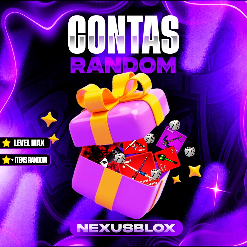 🎲 CONTA RANDOM BARATA + [LEVEL MAX 2800]