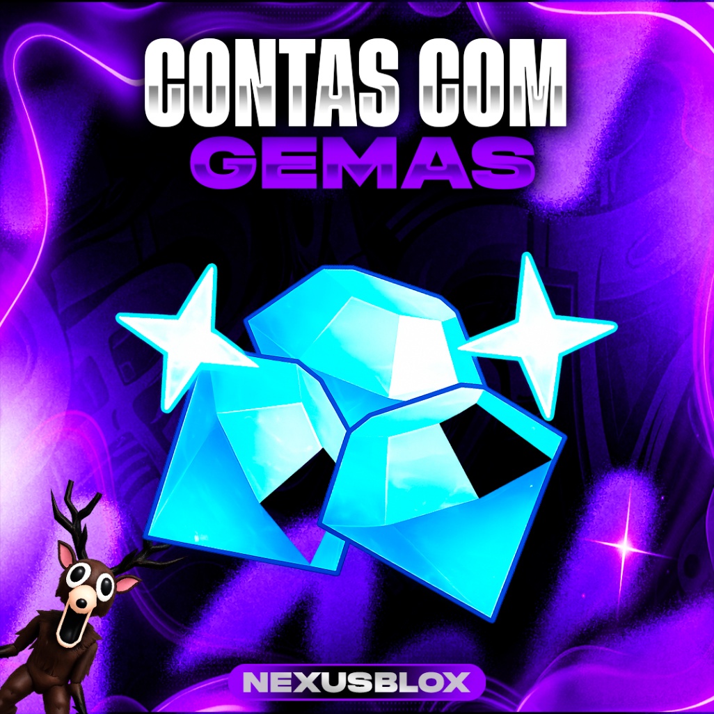 CONTA COM 4.000 A 5.000 GEMAS