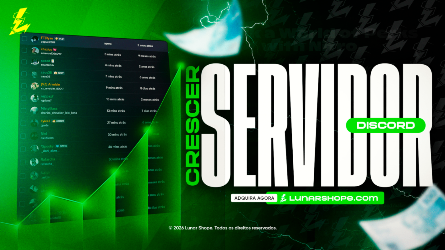 CRESCER SERVIDOR NO DISCORD CURSO COMPLETO 2026