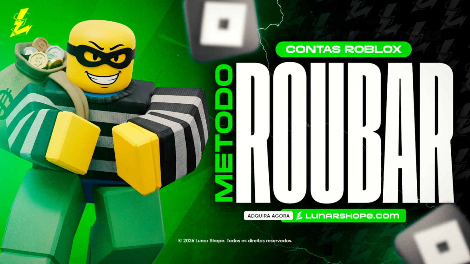 METODO DE ROUBAR CONTAS (ROBLOX)