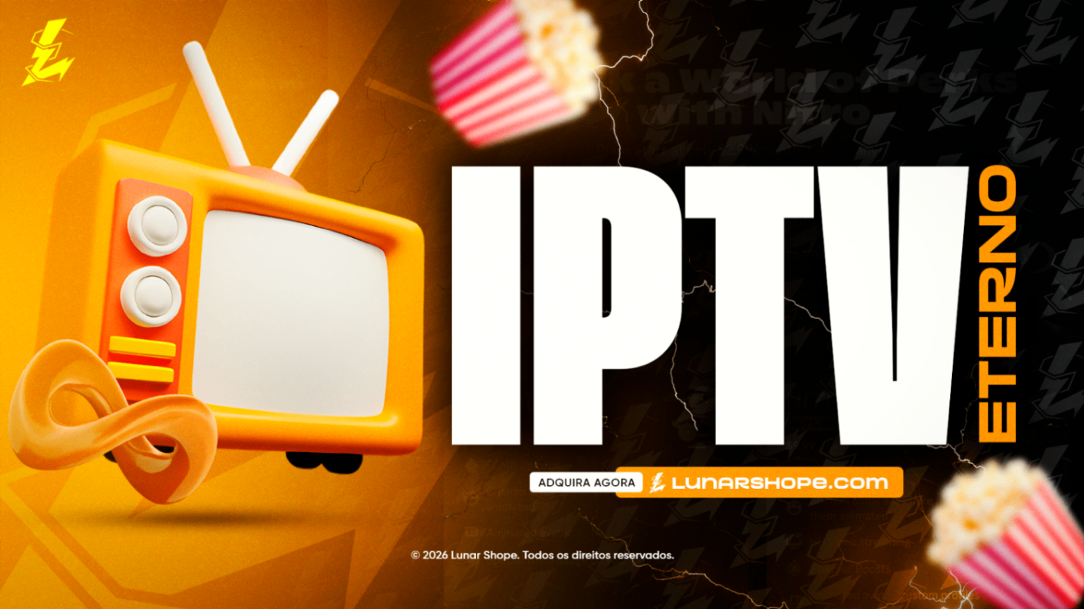 Imagem do produto +CANAIS IPTV / BRASILEIRÃO, CHAMPIONS LIGUE, LA LIGA ETC.. + UFC