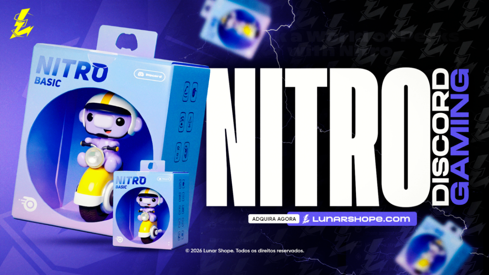 Codigo Discord Nitro Gaming ( 3 Meses )