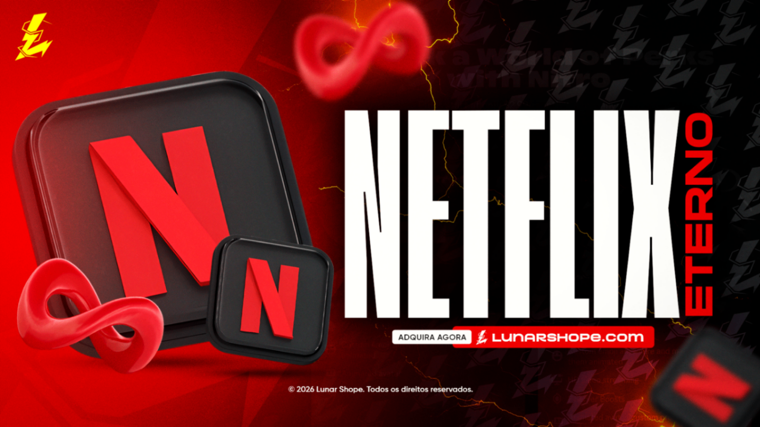 Imagem do produto NETFLIX ETERNO