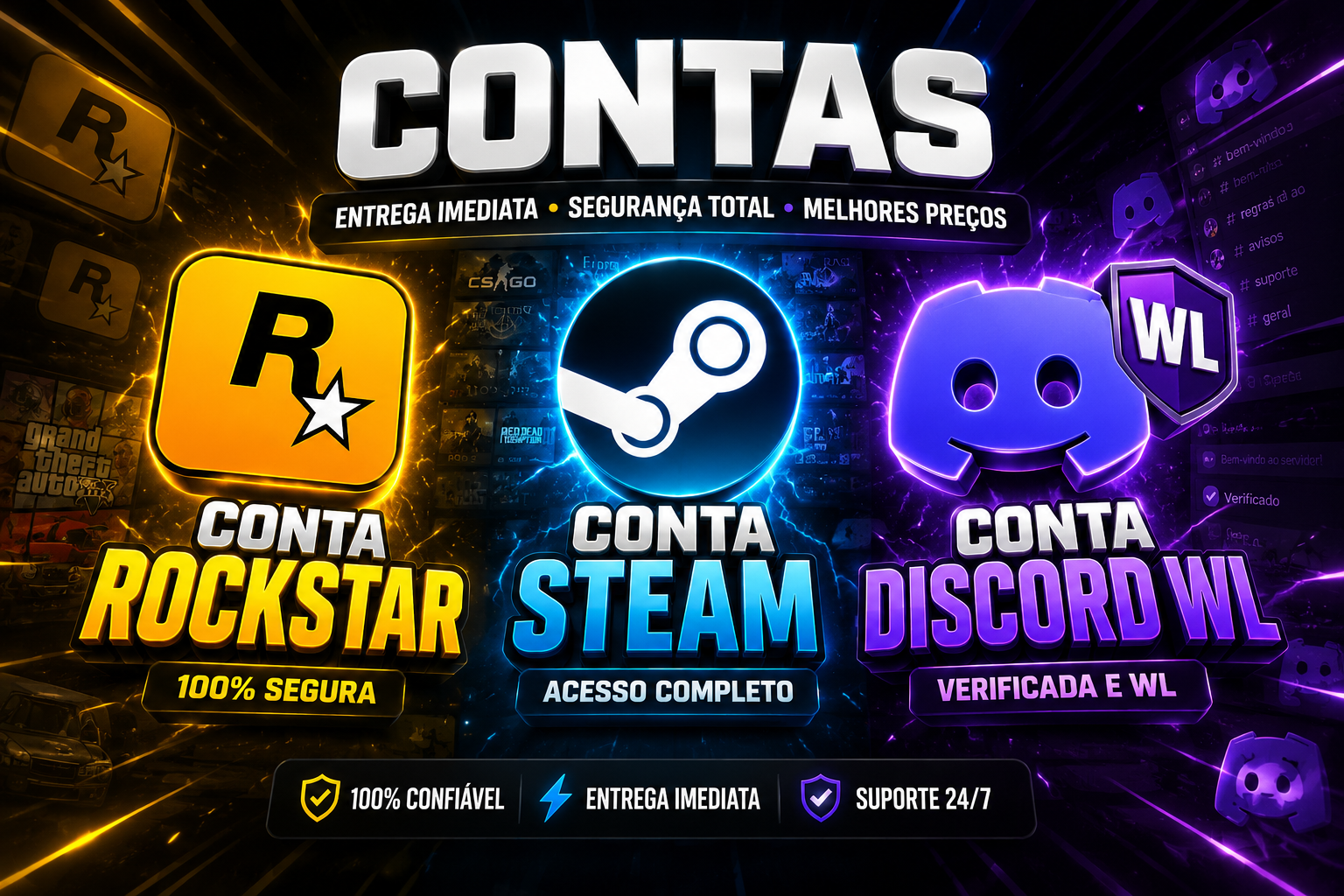 ROCKSTAR / DISCORD WL / STEAM