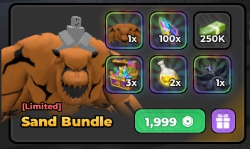 Sand Bundle (1.999 ROBUX)