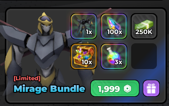 Mirage Bundle (1.999 ROBUX)