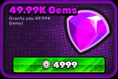 49.999 Gemas