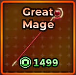 Great Mage + Habilidade F (LIMITED)