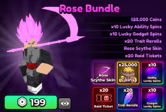 Rose Bundle (199 Robux)