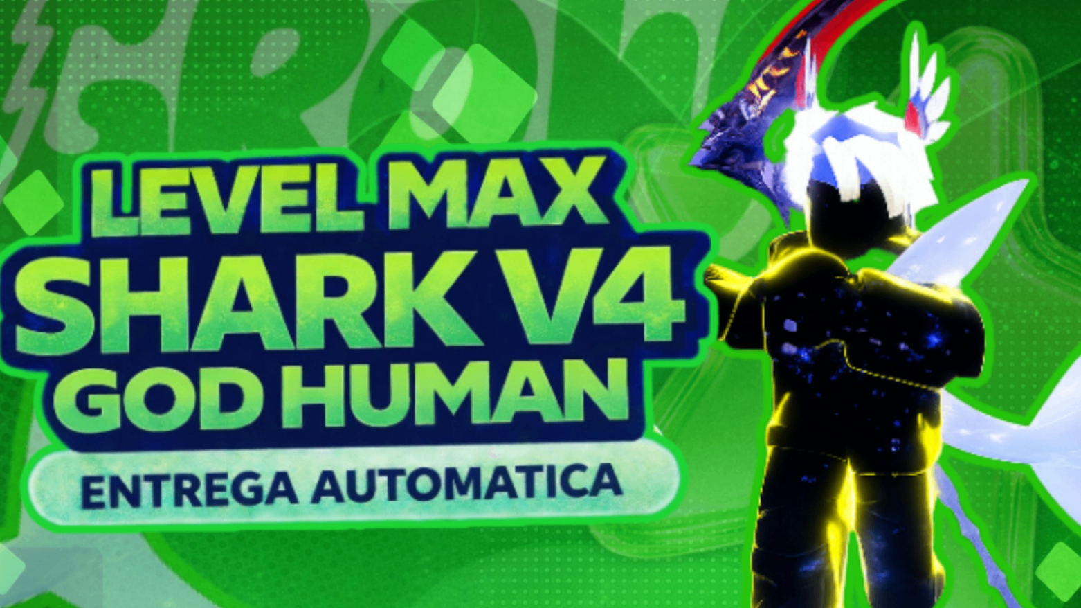 V4 SHARK FULL + CDK + GOD HUMAN + LV MAX