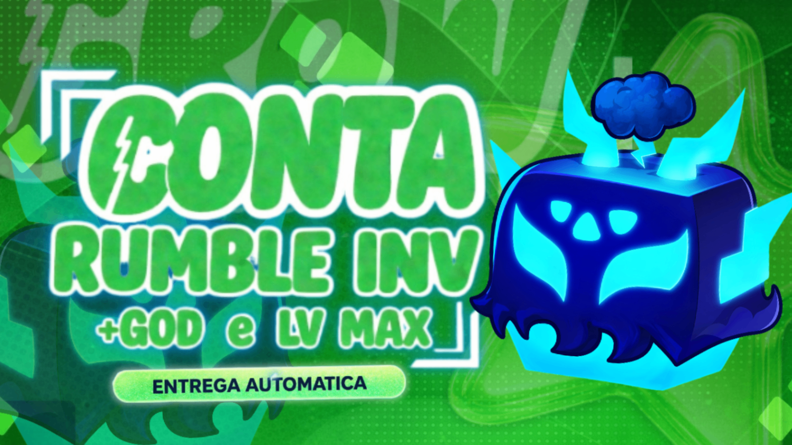 Conta com rumble no inv + god human + Lv max