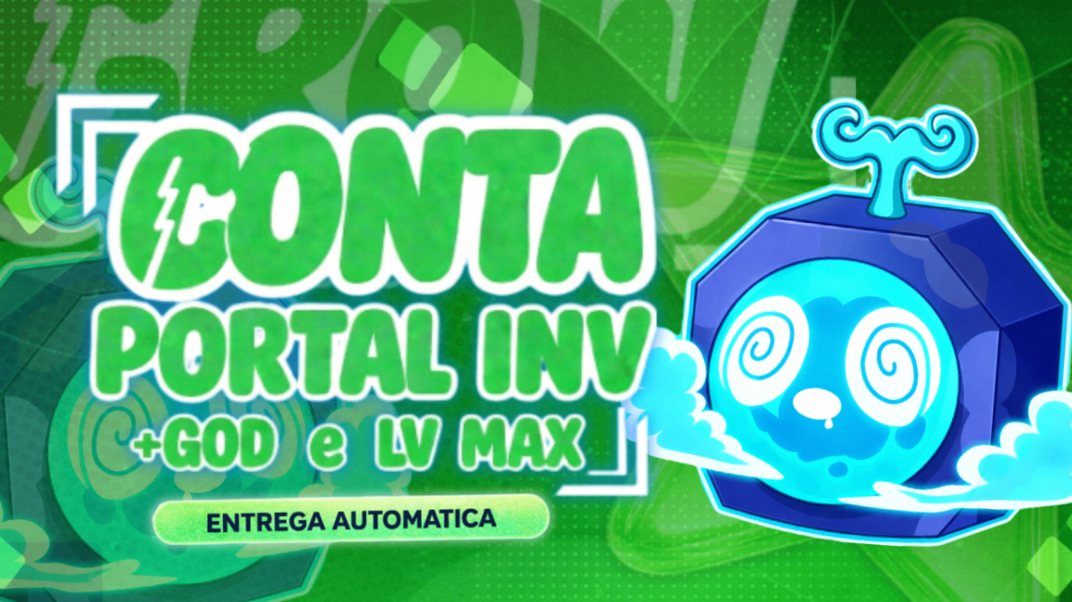 Conta com portal no inv + god human + lv 2550 a lv max