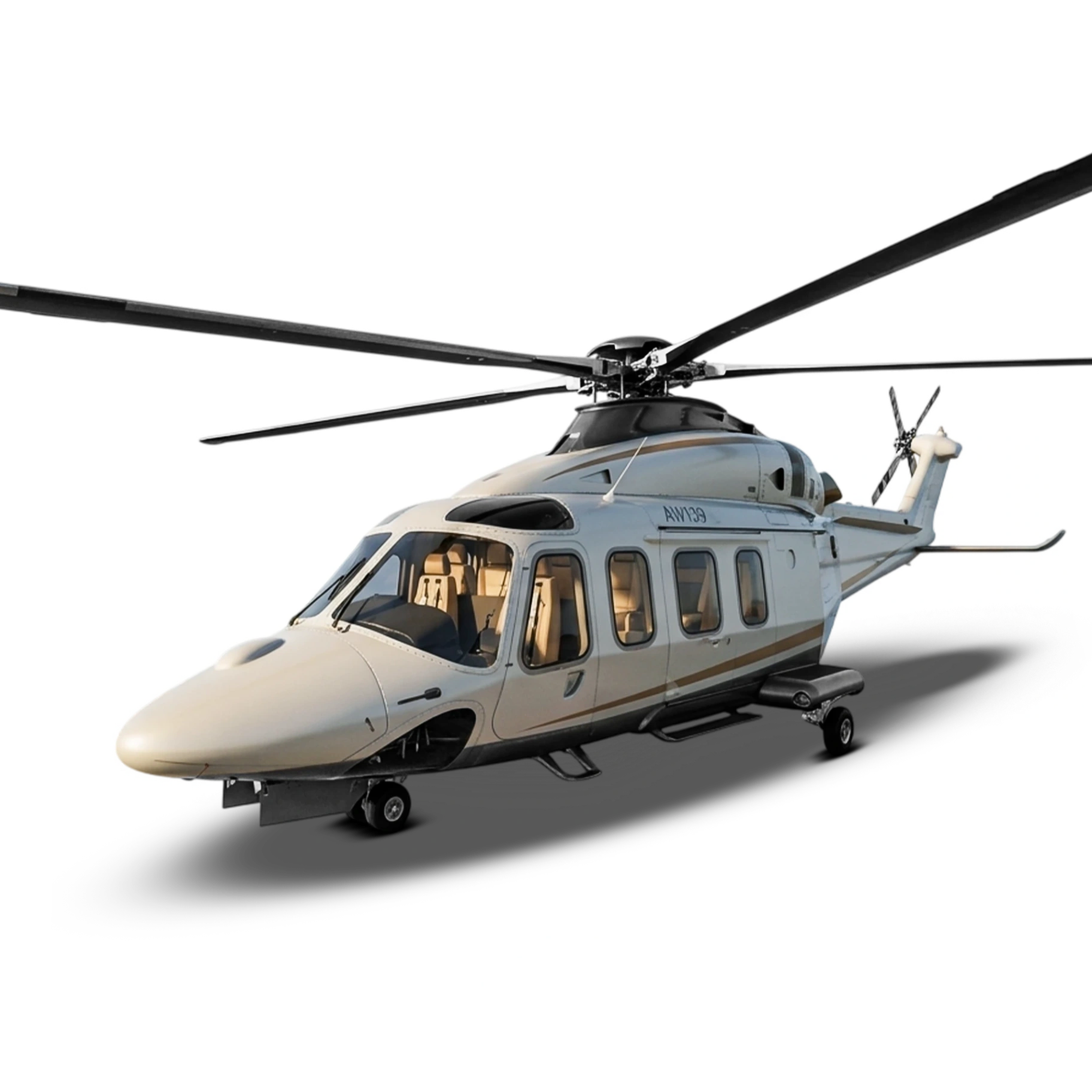 Helicóptero AgustaWestland AW139 (7 Lugares)