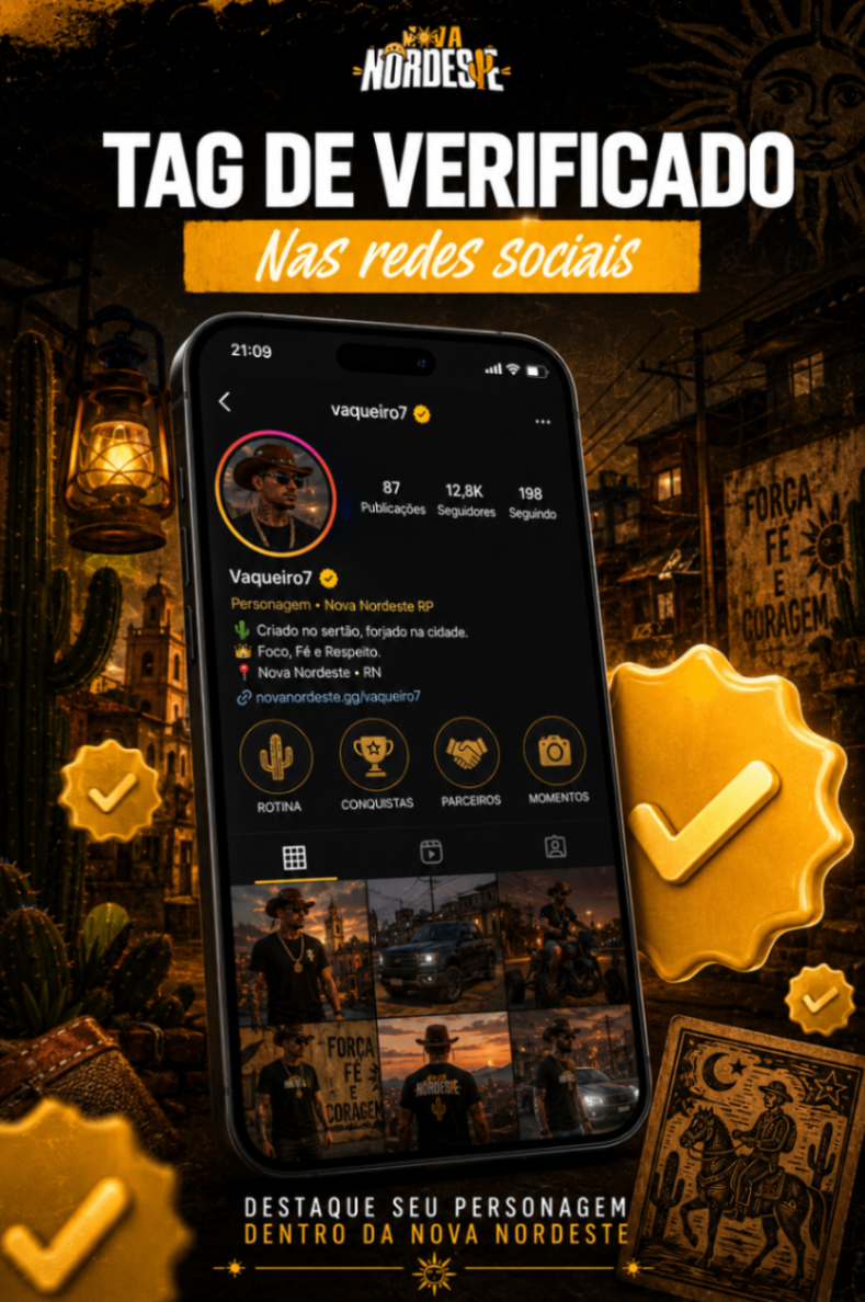 TAG VERIFICADO REDES