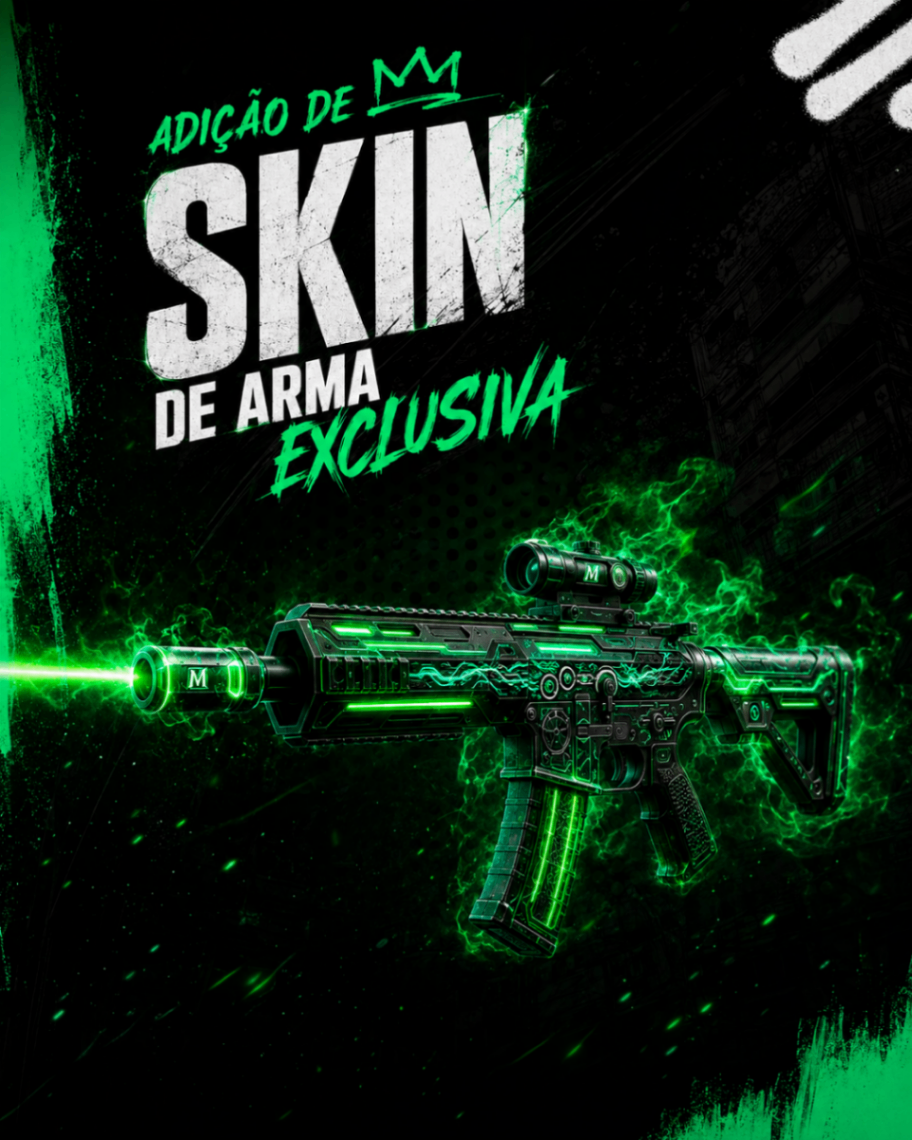 Adição de Skin de Arma Exclusiva
