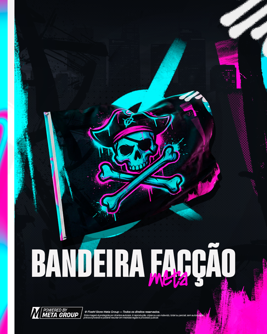 BANDEIRA EXCLUSIVA FACÇÃO