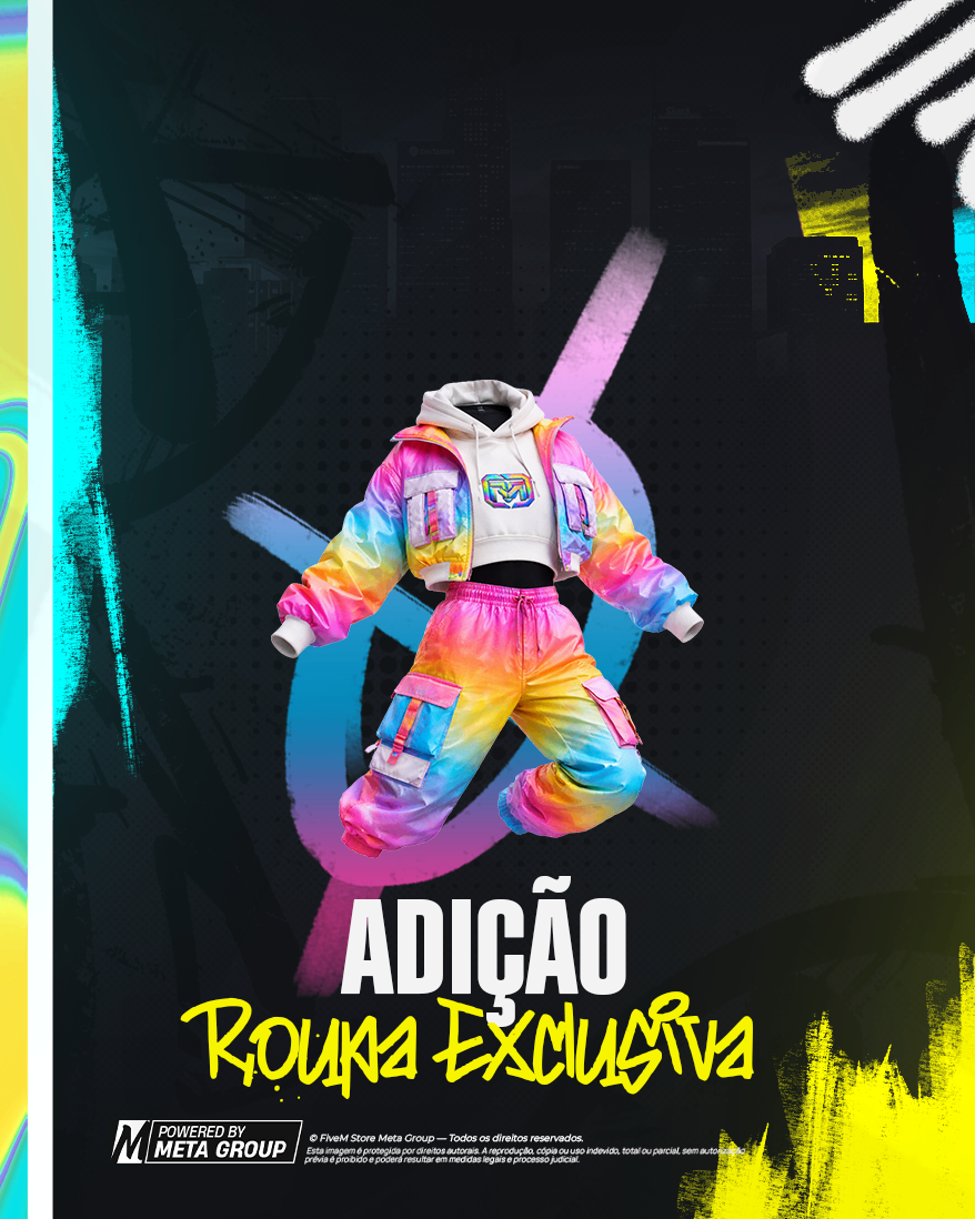 ADIÇÃO ROUPA EXCLUSIVA COMPLETA