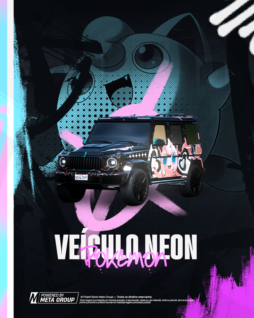 POKEMON NEON JIGGLYPUFF - Blindado 16T