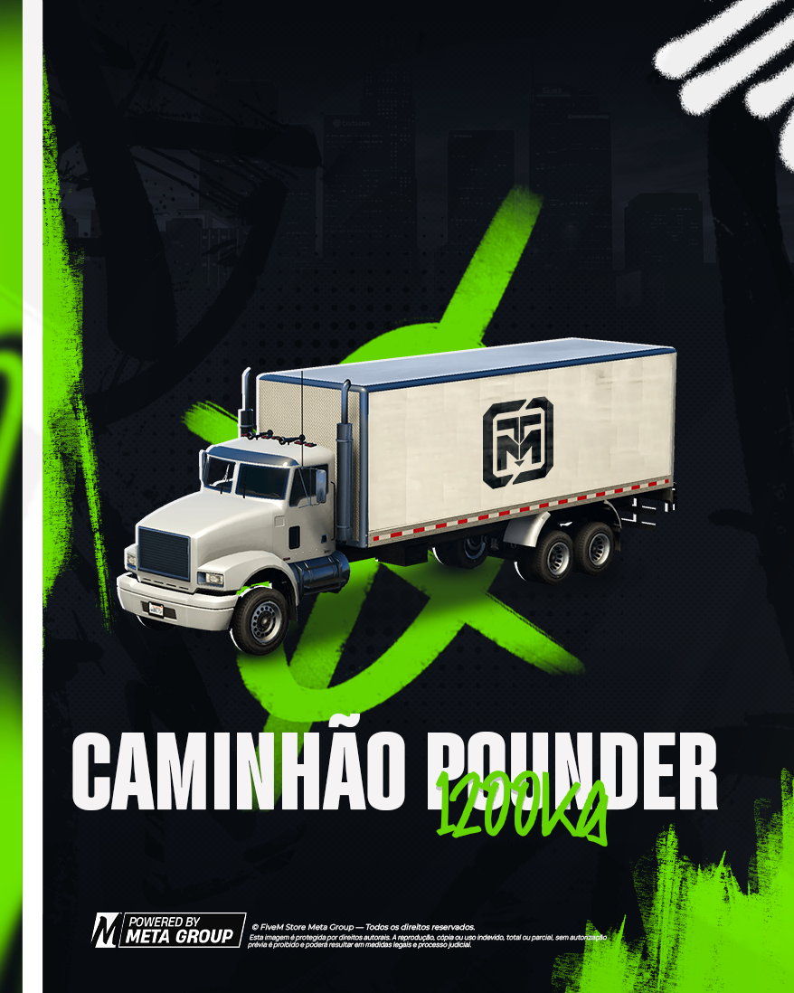 CAMINHÃO POUNDER 1200 KILO