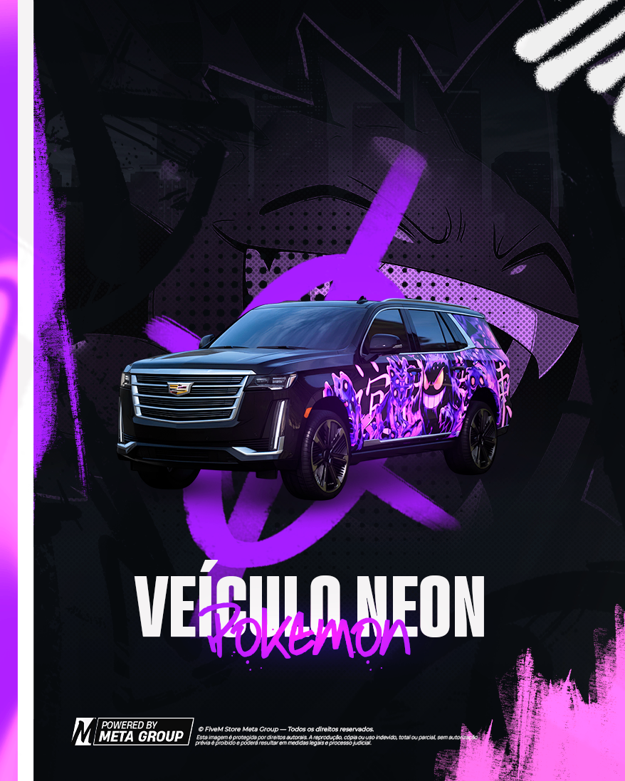 POKEMON NEON GENGAR - Blindado 16T