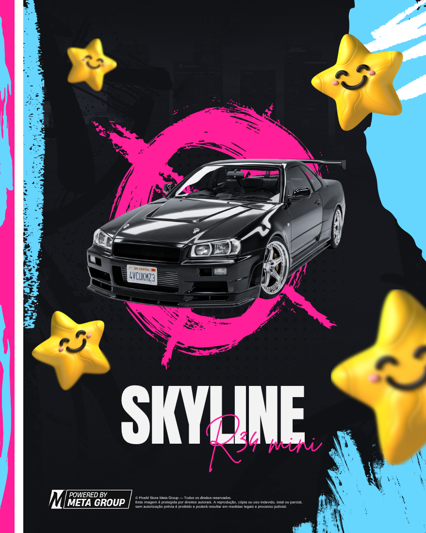 MINI R34 SKYLINE