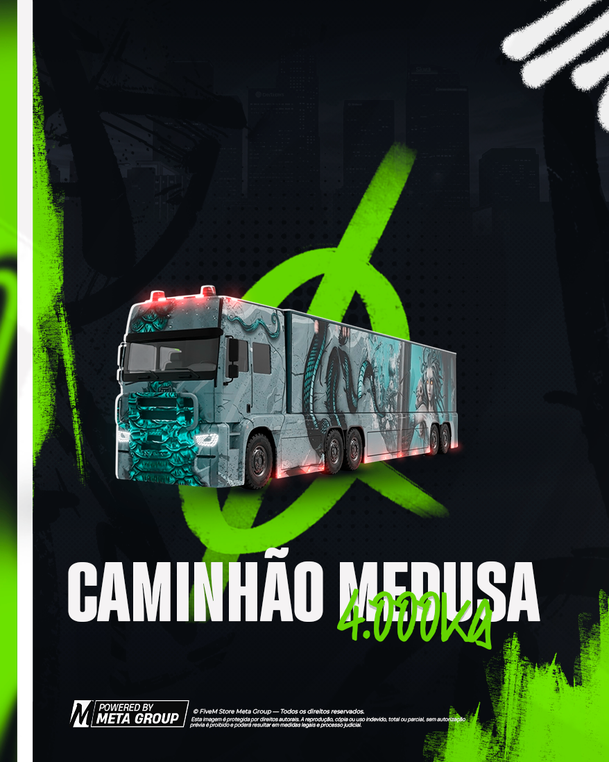CAMINHÃO MEDUSA 4000kg