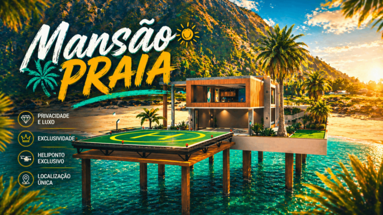 Mansão Praia 90 Dias