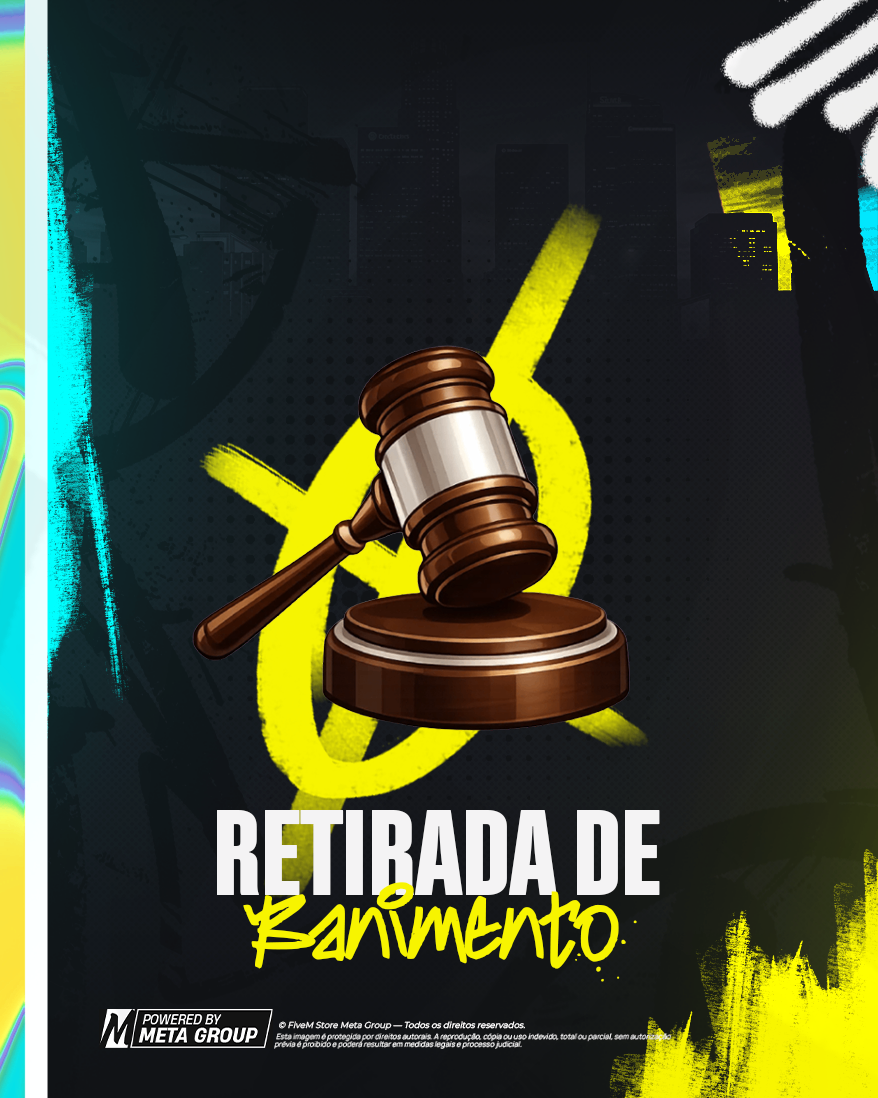 RETIRADA DE BANIMENTO