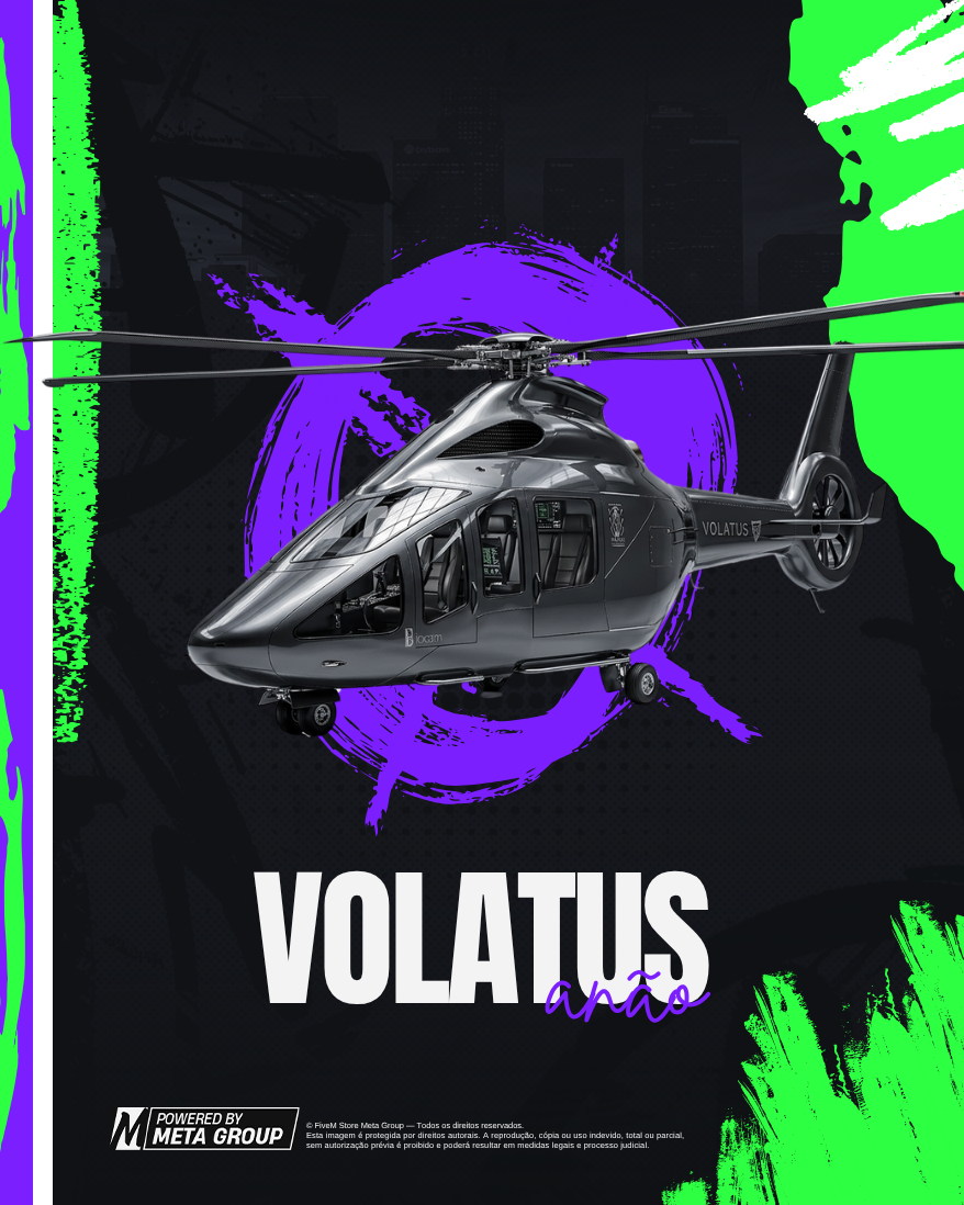 HELICÓPTERO VOLATUS ANÃO