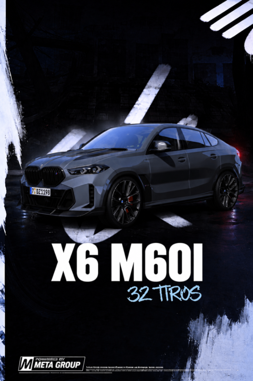 X6 M60I - 32 TIROS