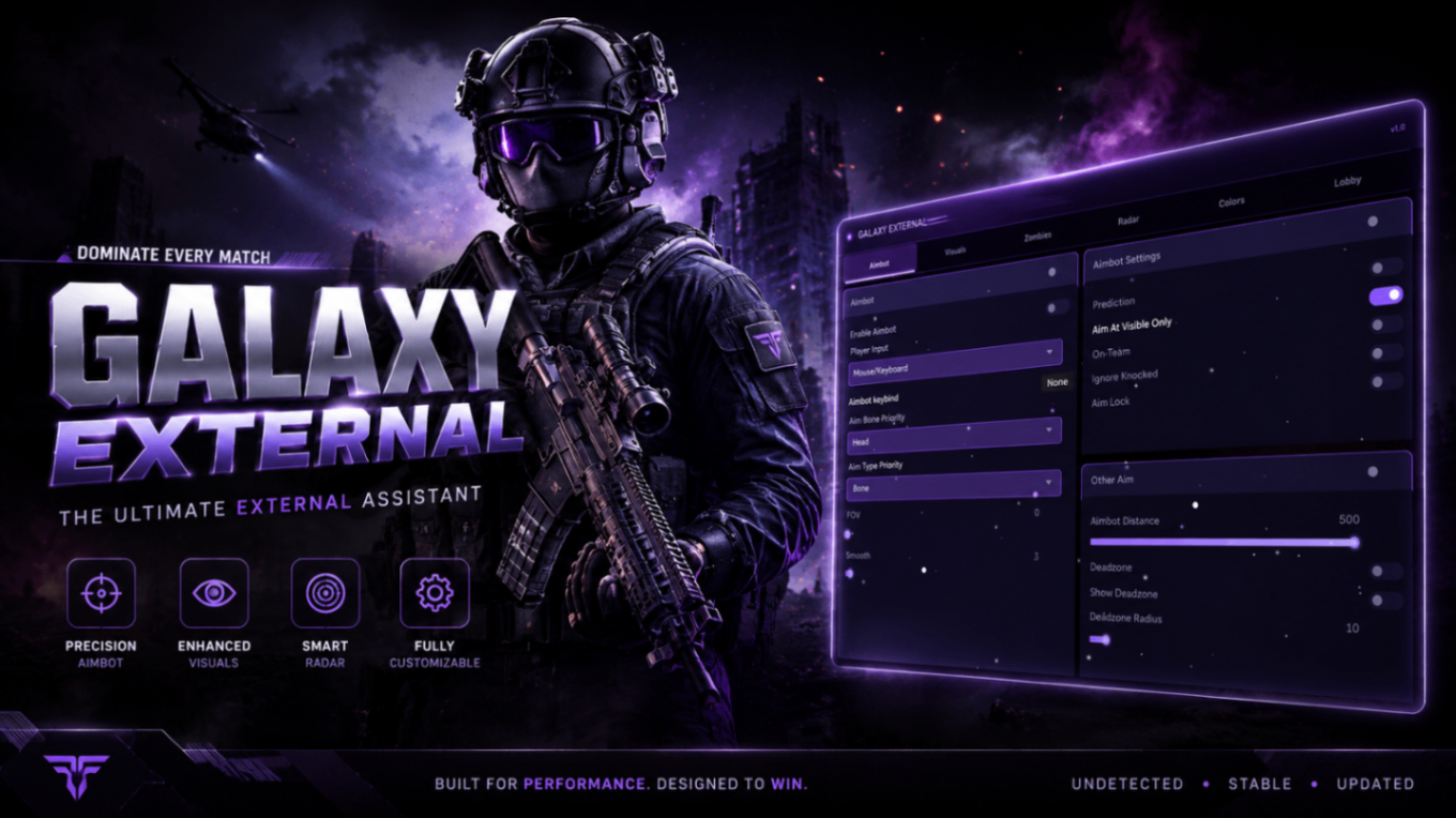 🟢Galaxy Cod Bo7 External Lefitime