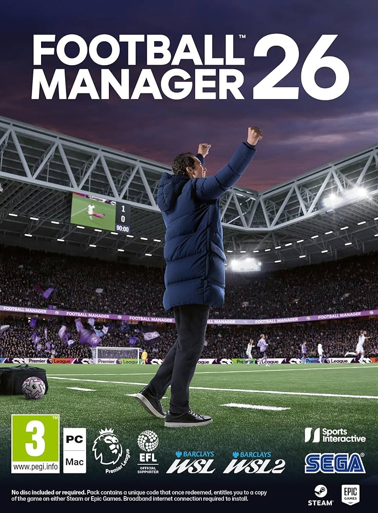 👤 Football Manager 26 (Conta Offline)