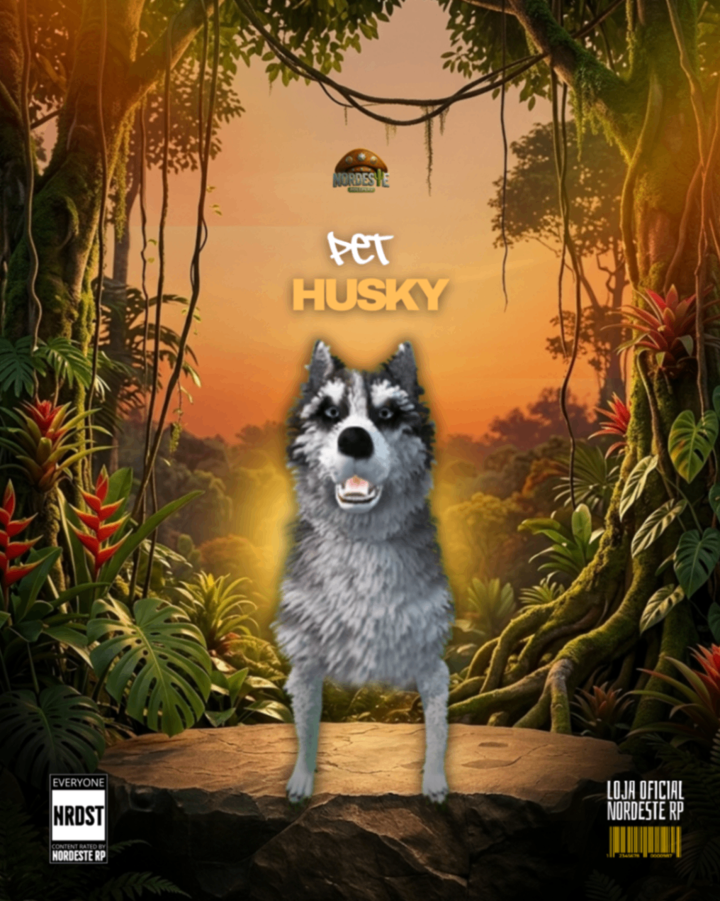 Husky Cinza