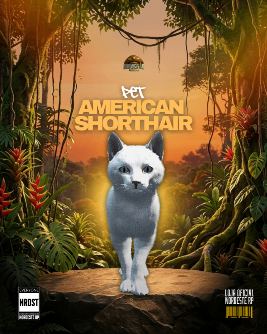 Gato Americano Branco