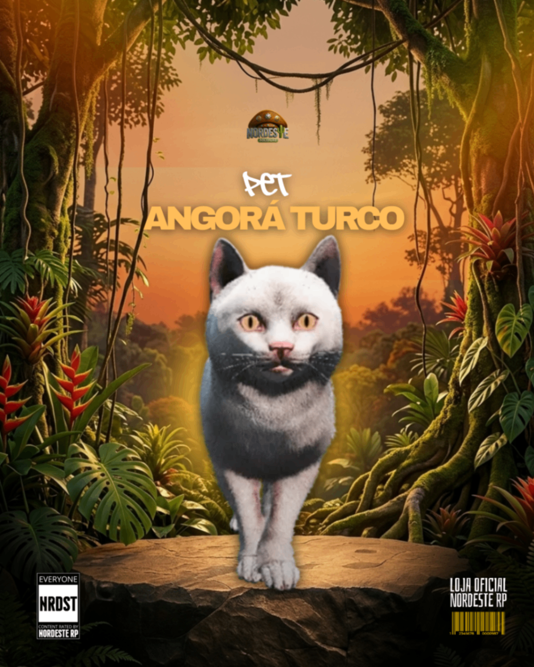 Gato Turco Branco