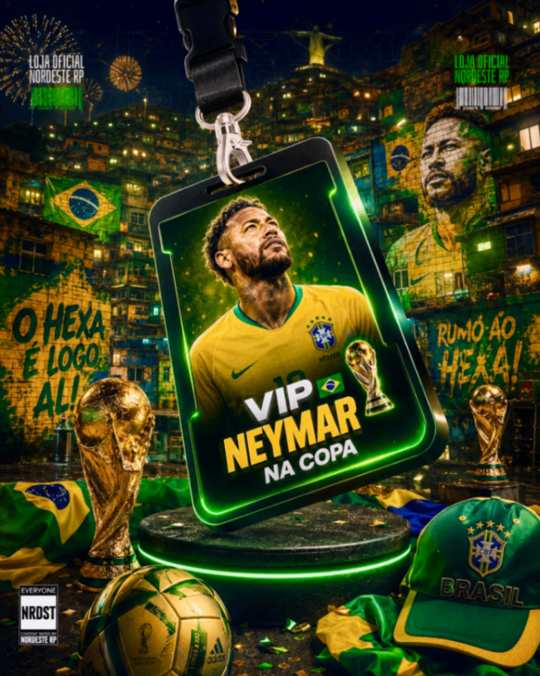 ⚽ VIP NEYMAR NA COPA