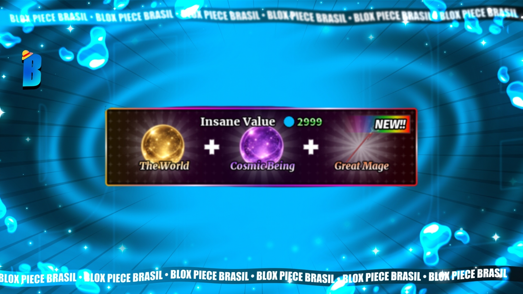 THE WORLD + COSMIC BEING + GREAT MAGE