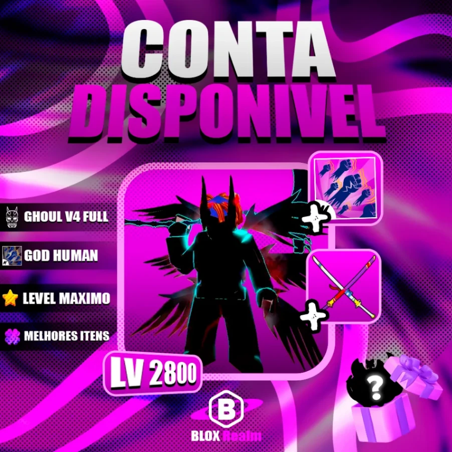 『 🩸 』 GHOUL FULL V4 + CDK +💪 GODHUMAN + LEVEL MÁXIMO