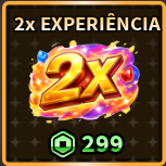 2x Experiência GAMEPASS