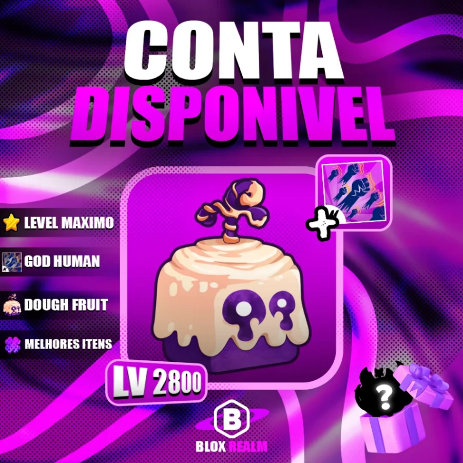 『 🍩 』 DOUGH NO INVENTÁRIO + GODHUMAN + LEVEL MÁXIMO