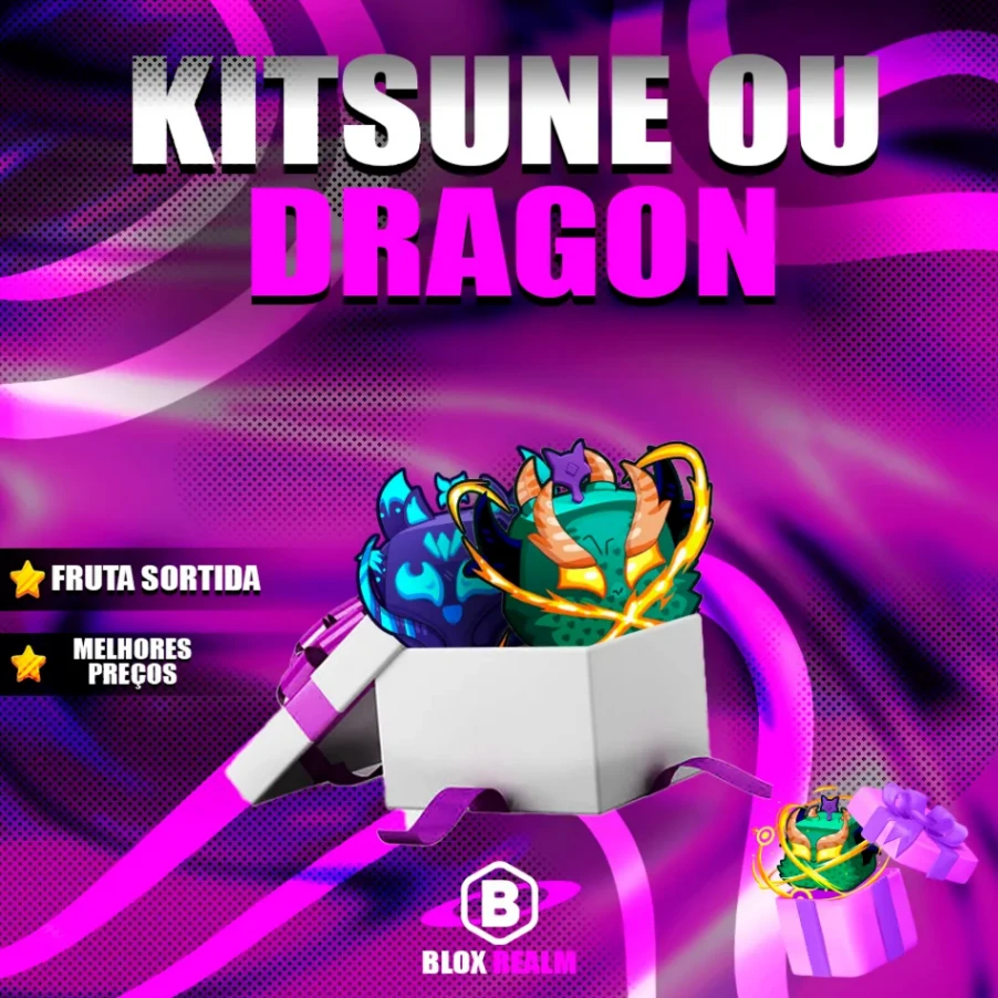 🦊🐲🐯 KITSUNE OU DRAGON NO INVENTÁRIO [🔥 Popular 🔥]