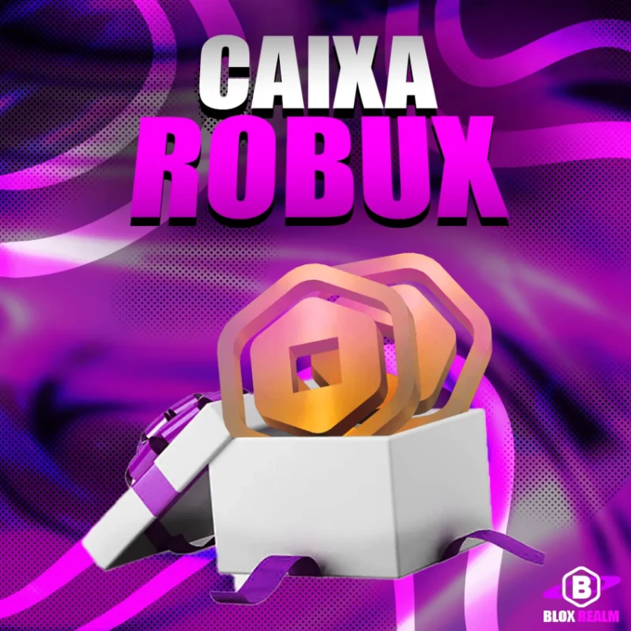 💎 CAIXA ROBUX (SORTE🍀) de 1000 até 50.000 Robux! 🔥